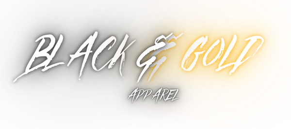 Black and Gold Apparel